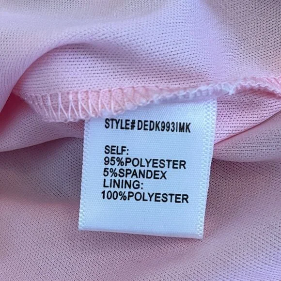 Vici Dee Elly Floral Mesh Ruched‎ Sleeveless Midi Dress L Wedding Guest Formal - Picture 10 of 12